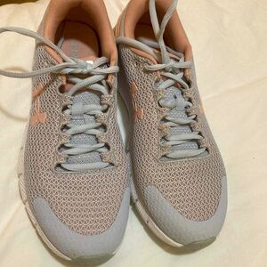Under Armour Women Gray Sneakers